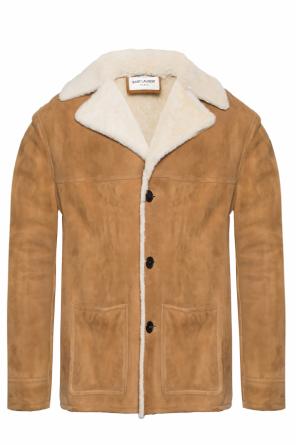 Cropped shearling jacket, zdjęcie 1 Cropped shearling jacket od Saint Laurent